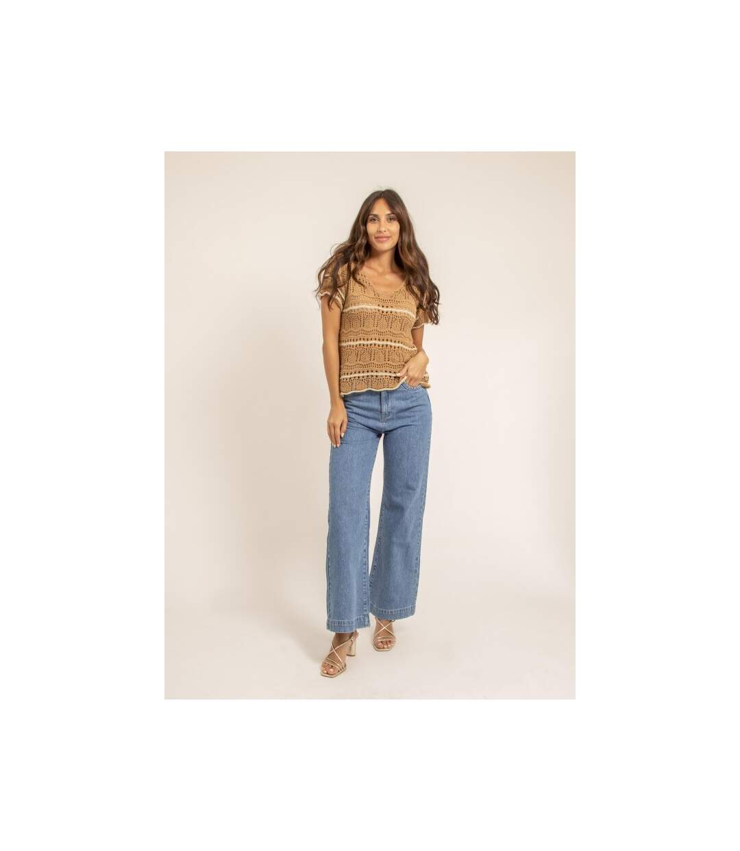 T shirt maille FILOMA - Dona X Lisa-4