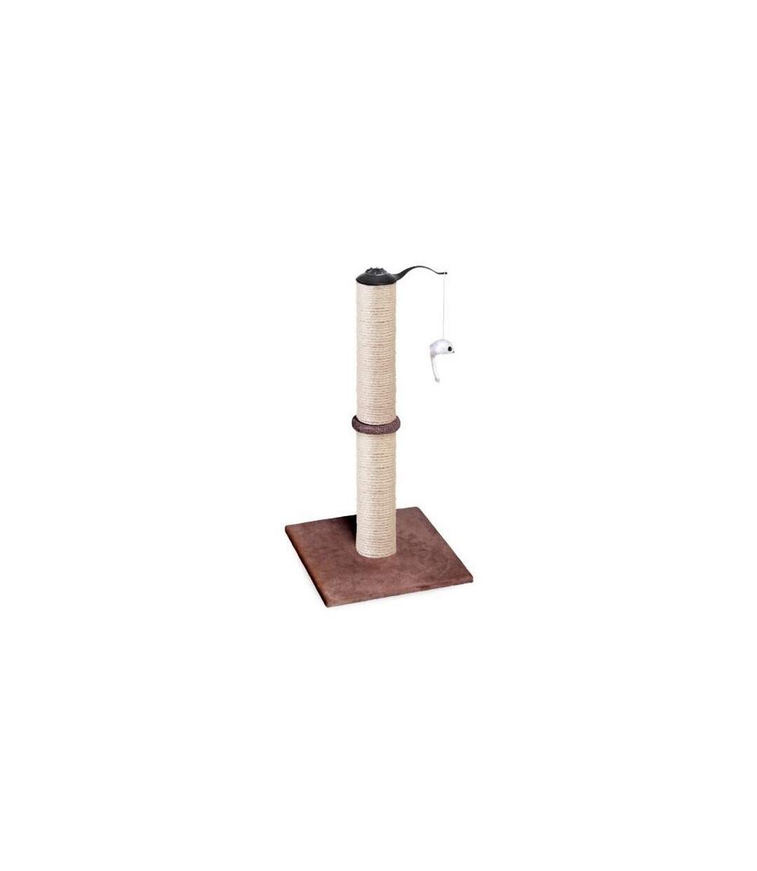 Premo deluxe cat scratching post 45cm high chocolate brown Ancol-1