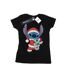 Disney Femmes/Les femmes Lilo And Stitch Stitch Christmas - T-shirt en coton (Noir) - UTBI15992-1