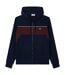 Veste À Capuche Style Bloc De Couleurs Homme Bleu Marine Rouge Lacoste-2