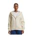 Sweat À Capuche Duveteux Femmes/ladies Sable Blanc Build Your Brand-1