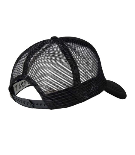 Mens Trucker Cap Black White Print Billionaire Boys Club