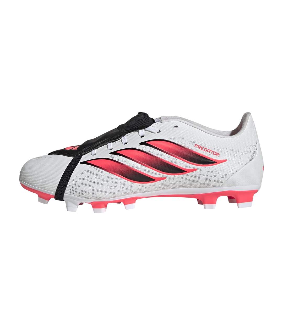 Chaussures De Foot Pour Terrain Ferme Predator Club Fxg Homme Blanc Rouge Adidas-2