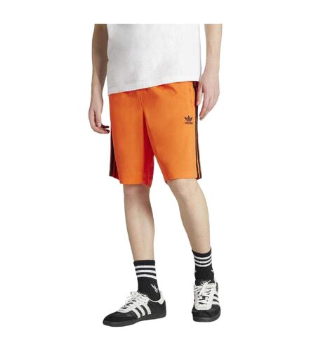 Mens Originals Firebird Shorts Orange Black Adidas