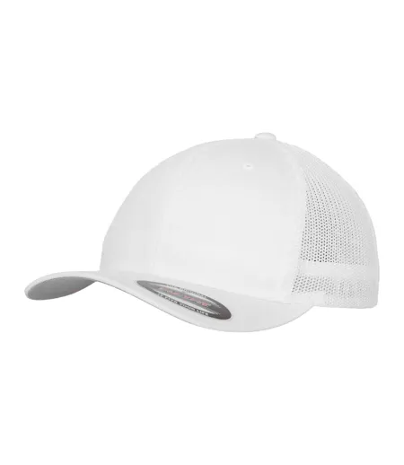 Casquette Trucker Adulte Blanc Flexfit
