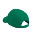 Casquette de baseball 100% coton adulte unisexe vert tendre Beechfield