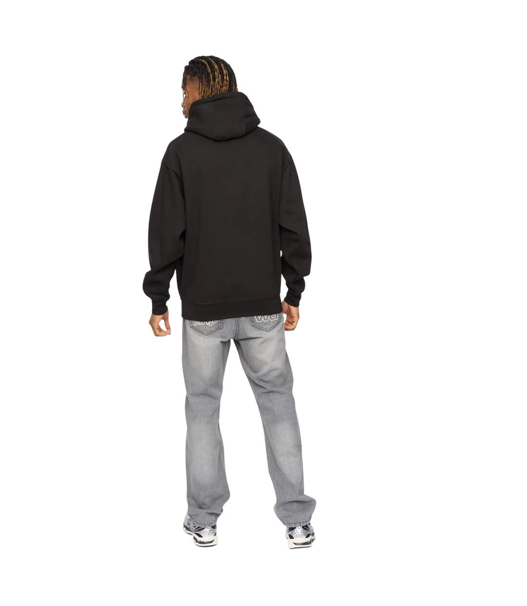 Mens Dashed Hoodie Black Kings Will Dream-3