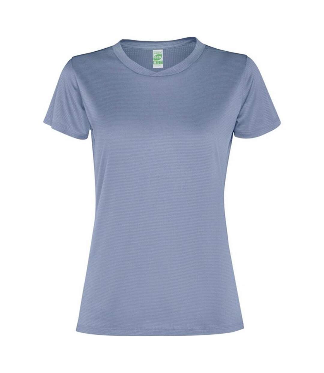 T-shirt slam femme bleu zen Roly-1