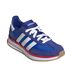 Womens/ladies Run 70s 2.0 Retro Leather Trainers Royal Blue White Ruby Adidas-4