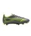 Chaussures De Foot Pour Terrain Ferme Ultra Play Enfant Argenté Jaune Puma-1