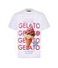 T-shirt Motif/style Imprimé Graphique Femme Crème Biba-1