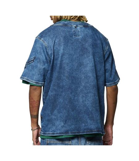 Chemise en jean bleu homme kaporal akira