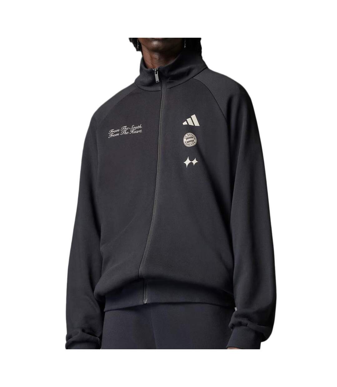 Bayern munich veste noire homme adidas bstn-1