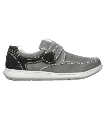 Scimitar Mens Touch Fastening Casual Shoe (Gray) - UTDF1618