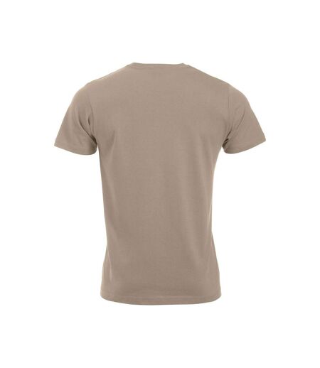 Clique Mens New Classic T-Shirt (Latte)