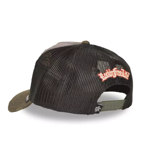 Casquette trucker avec filet bi-matière Hold Rock'n Free Life