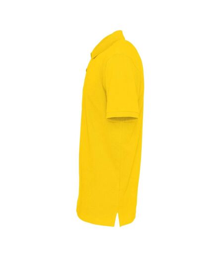 Polo Homme Jaune Clique