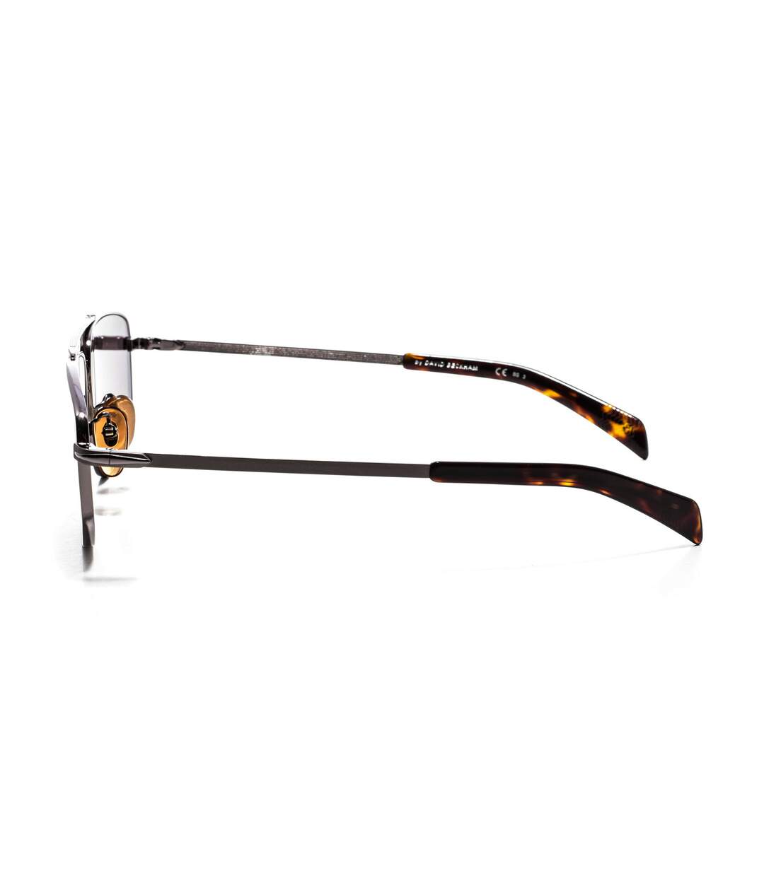 Men's Rectangular Metal Pilot Sunglasses 7049GS-3