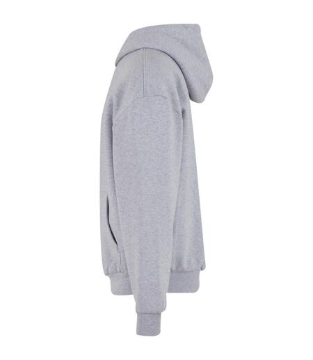 Sweat À Capuche Surdimensionné Ultra Lourd Pour Hommes Gris Chiné Build Your Brand