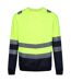 Regatta Mens Pro High-Vis Sweatshirt (Neon Yellow) - UTRG6348