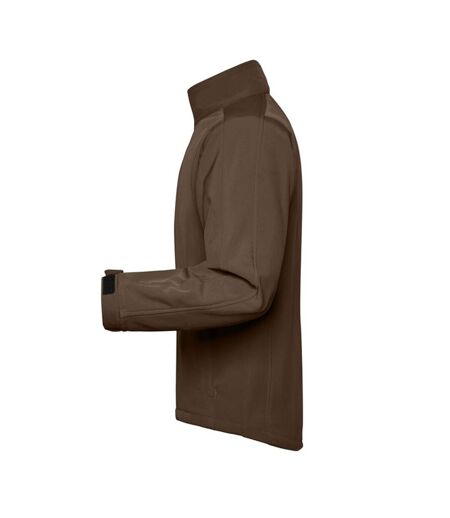 Veste Softshell Homme Marron James And Nicholson