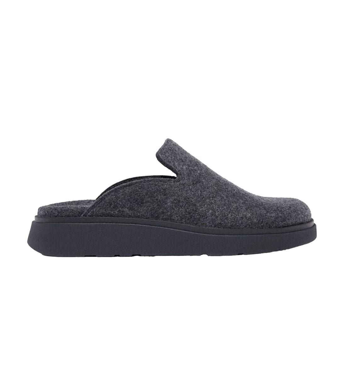 Womens/ladies Gen-ff Suede Mules Navy Fit Flop-1