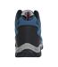 Womens/ladies Holcombe Iep Mid Hiking Boots Moroccan Blue Red Violet Regatta-2