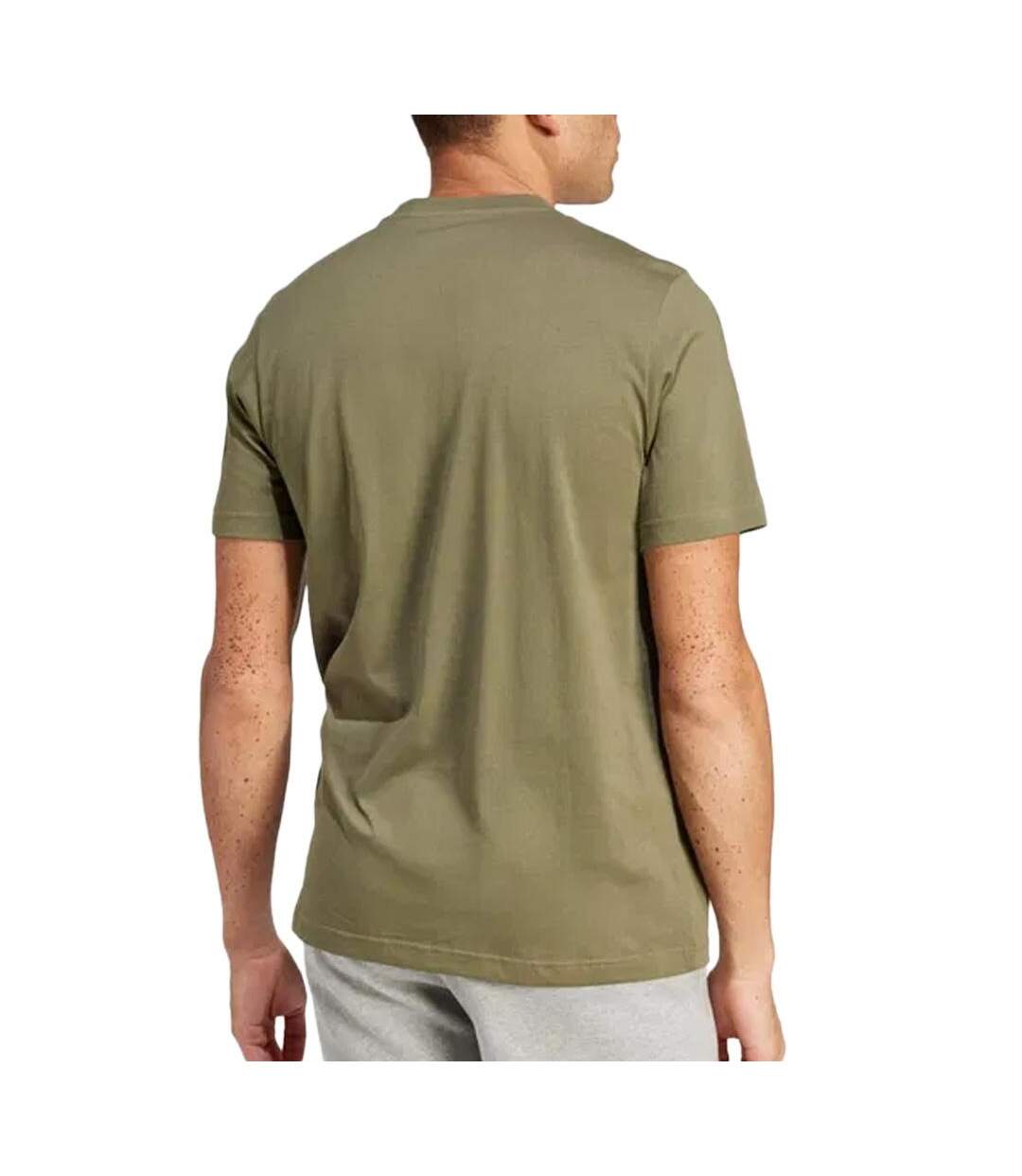 T-Shirt vert foncé homme adidas  camo-2