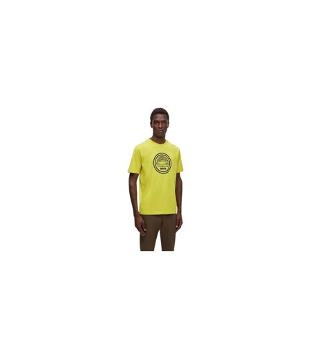 Mens Porsche Logo T-shirt Green Boss