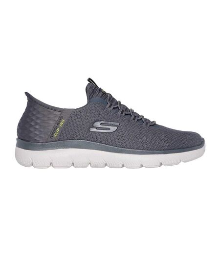 Mens Summits High Range Slip-in Trainers Charcoal Skechers