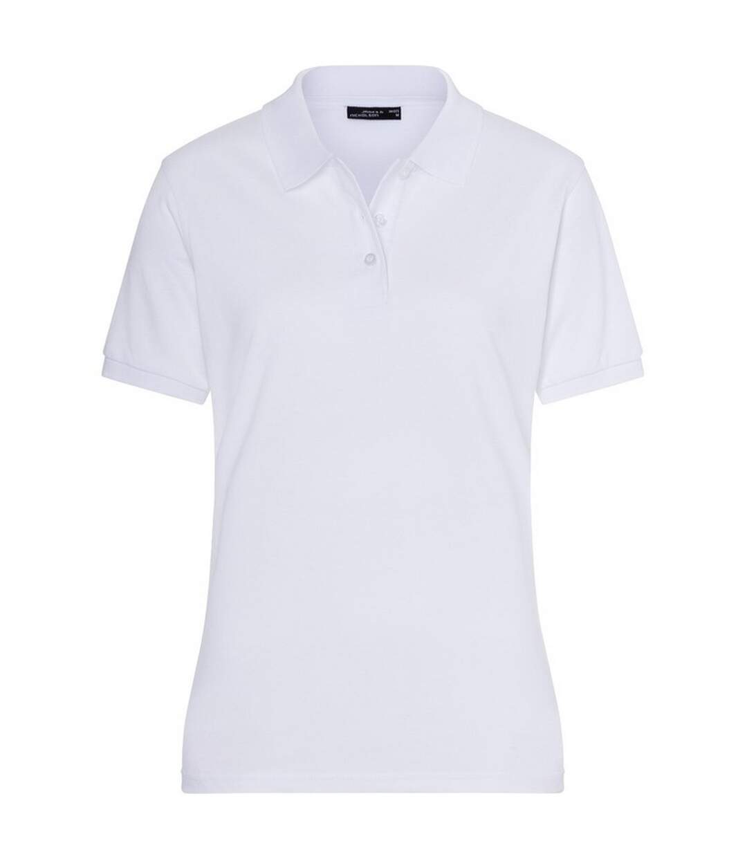 Polo Classic Femme Blanc James And Nicholson-1