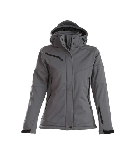 Veste Softshell Skeleton Femme Gris Acier Printer
