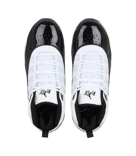 Chaussures De Basket Shuttle Homme Blanc Noir Rise