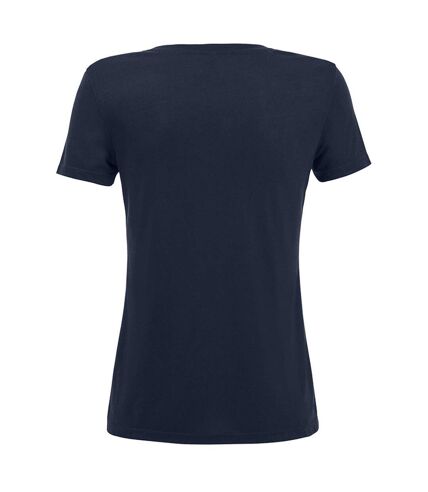 SOLS - T-shirt manches courtes MOTION - Femme (Bleu marine) - UTPC4104