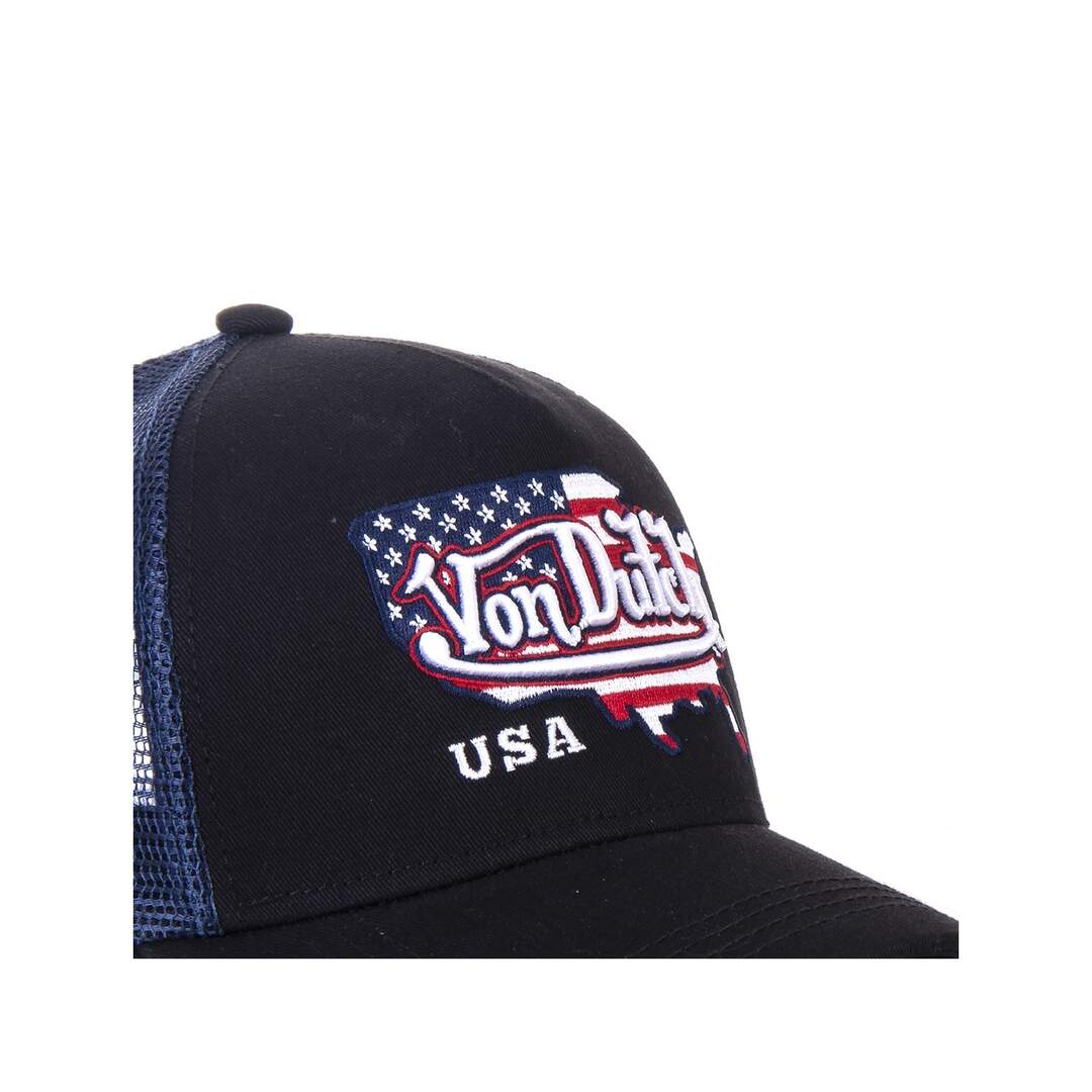 Casquette baseball USA noir Vondutch-3