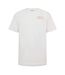 T-shirt Motif/style Lever Du Soleil Homme Blanc Hurley-1