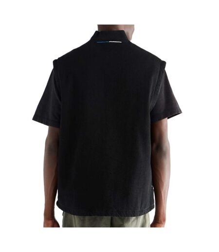 Veste sans manches noire homme kaporal rixe