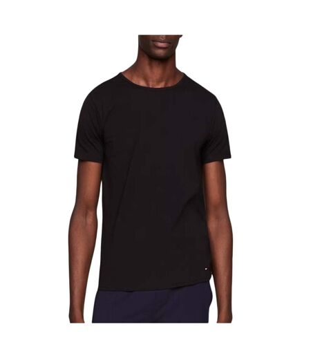 x3 t-shirts noir homme tommy hilfiger stretche