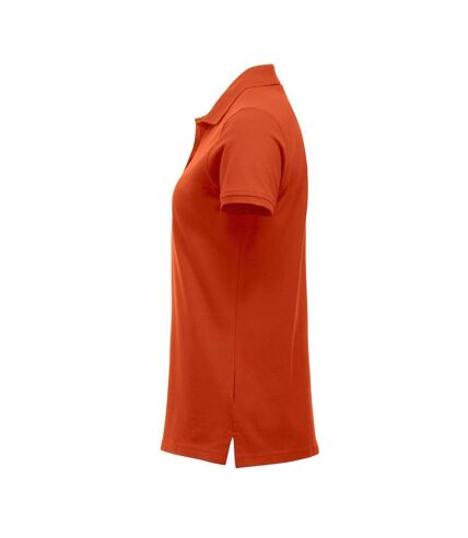 Clique Womens/Ladies Marion Polo Shirt (Blood Orange) - UTUB687