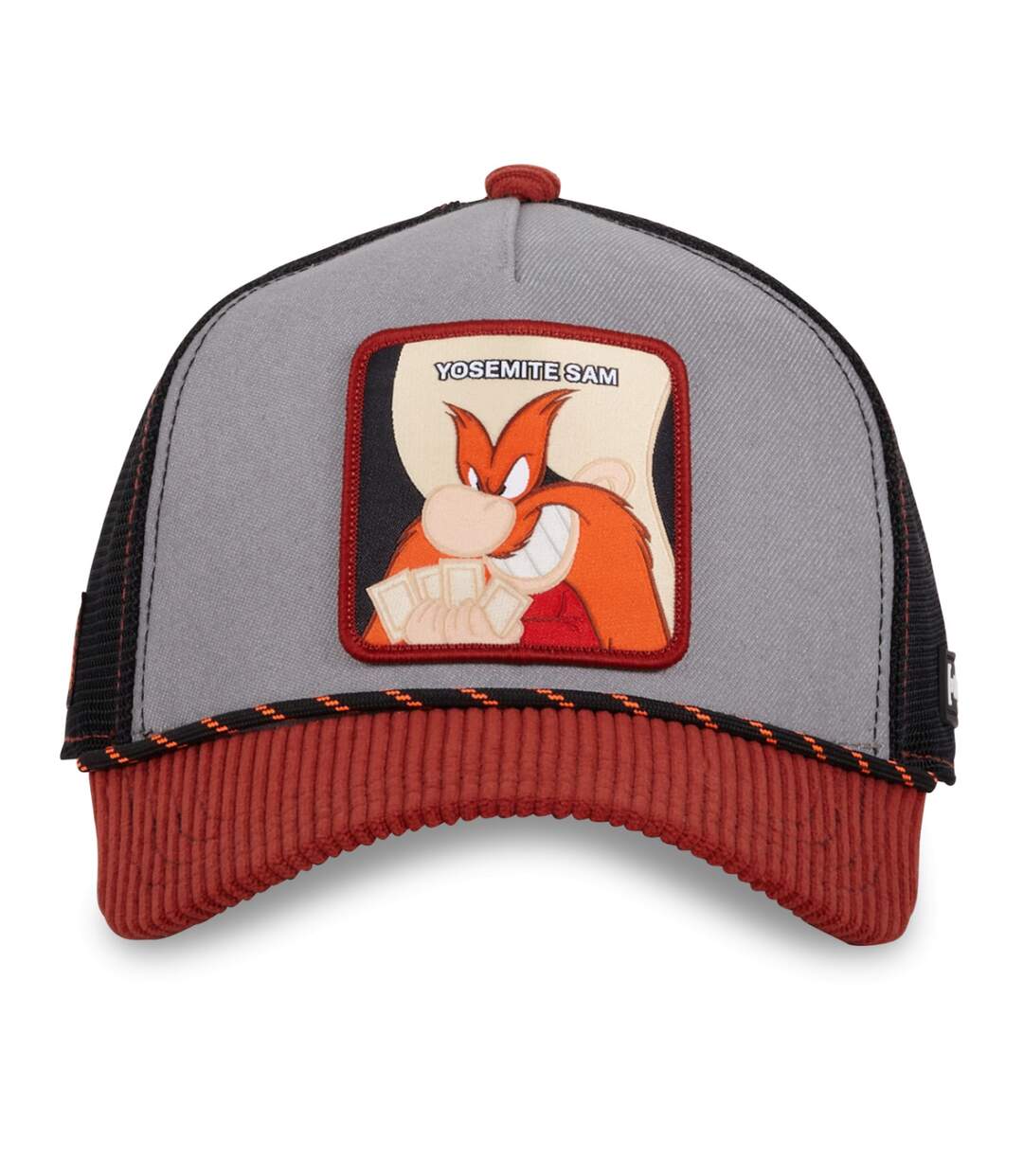 Casquette homme trucker en denim et velours Looney  Tunes Yosemite Sa Capslab-2