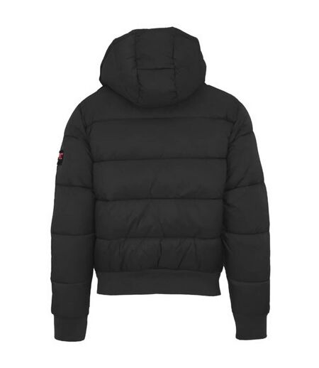 Doudoune Matelassée Homme Noir Plein Sport