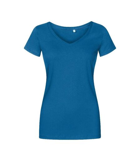 T-shirt Femme Bleu Pétrole X.O By Promodoro
