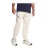 Mens Unstoppable Textured Slim Joggers White Under Armour-4