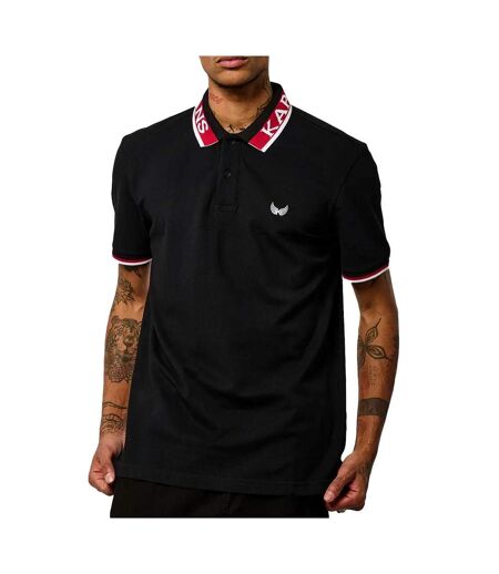Polo noir homme kaporal toby - l