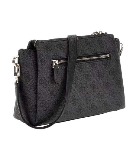 Sac à Bandoulière Noir/Gris Femme Guess Noelle - Taille unique