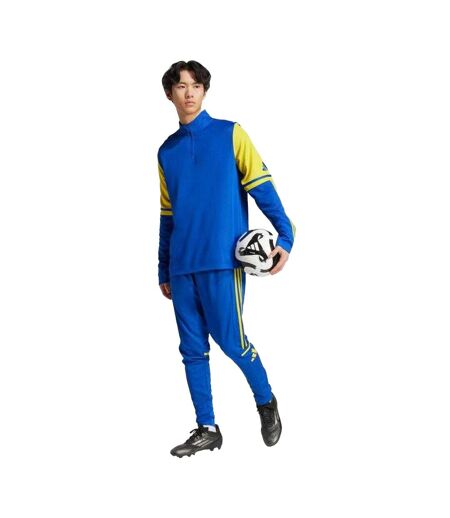 Sweat Entraînement Squadra Homme Bleu Jaune Adidas