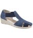 Sandales Dolly Femme Bleu Marine Fleet & Foster-1