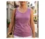 Débardeur femme DALTON4 MAYFLOWER – Top col tunisien en coton flammé pour une fraîcheur absolue-1