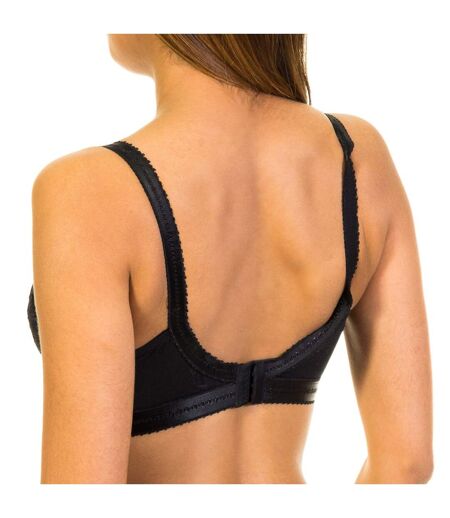 Wireless bra with cups and lace fabric P001Z women's feminine and comfortable design for women