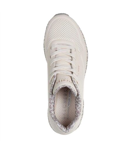 Baskets Uno Stand On Air Femme Blanc Skechers
